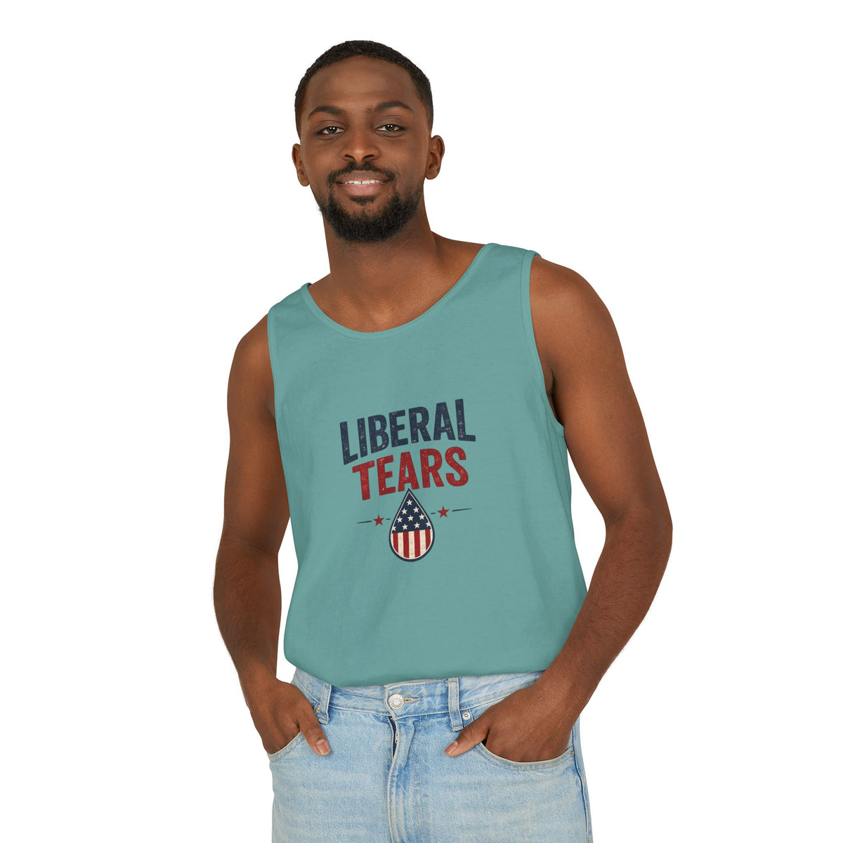 Patriotic “Liberal Tears” Tank Top