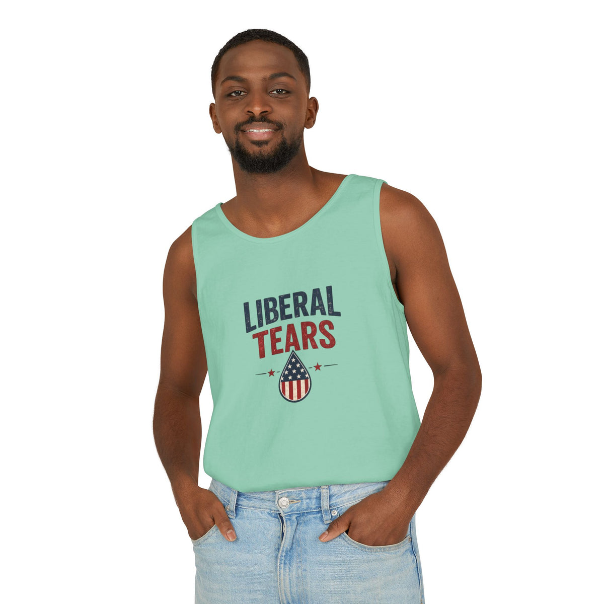 Patriotic “Liberal Tears” Tank Top