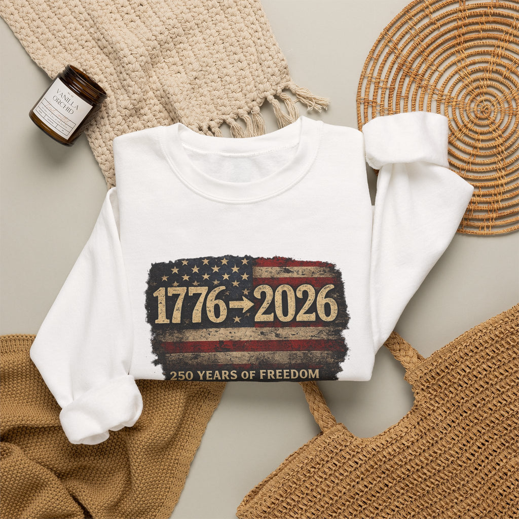 1776–2026 - 250 Years of Freedom Crewneck Sweatshirt