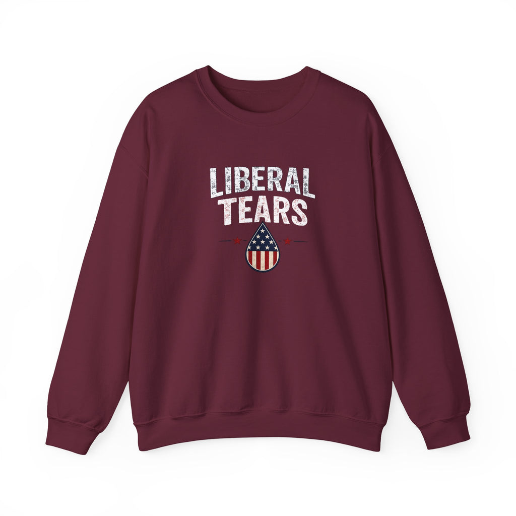 "Liberal Tears" Patriotic Crewneck Sweatshirt