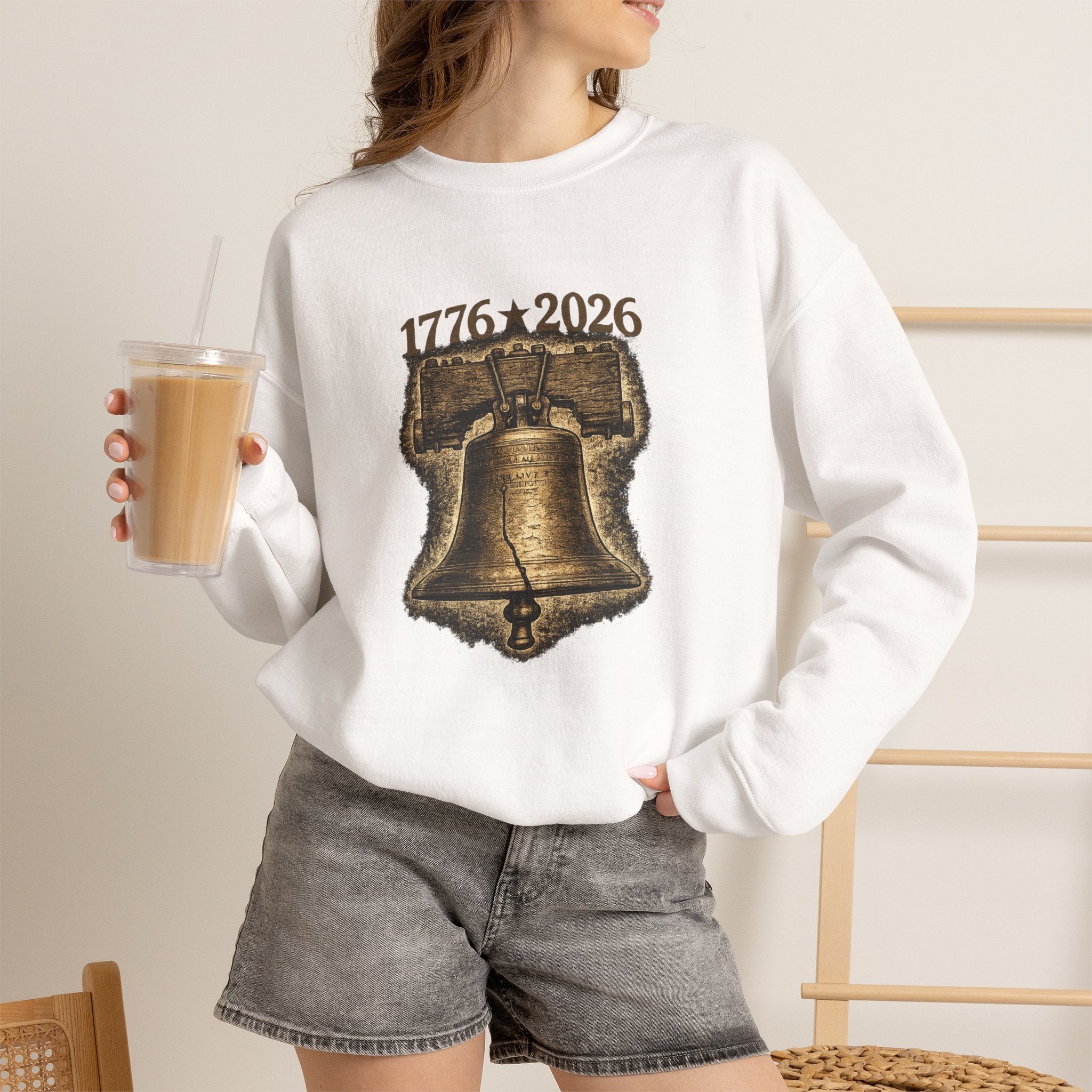 Liberty Bell 1776–2026 Crewneck Sweatshirt