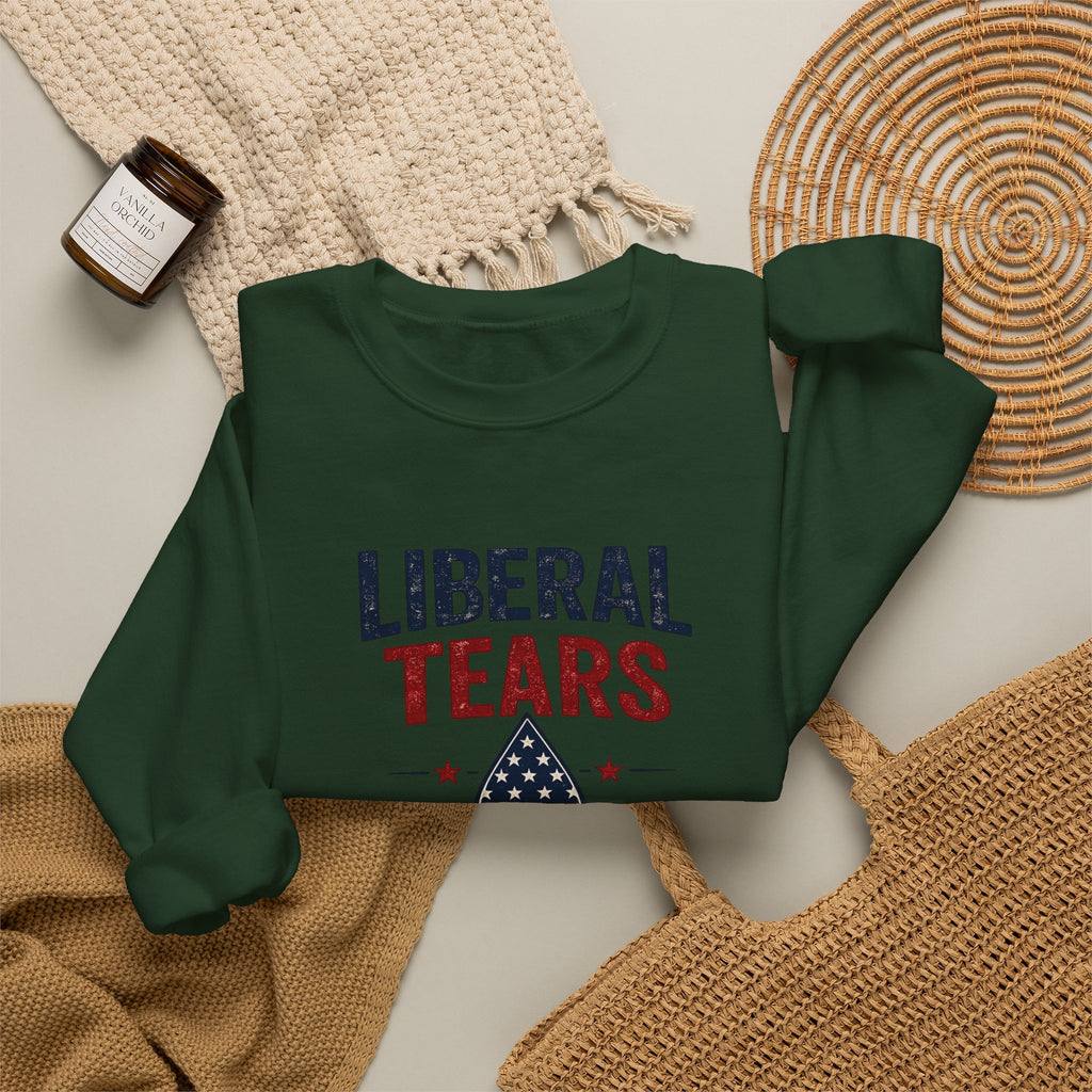 Sweatshirt - "Liberal Tears" Patriotic Crewneck