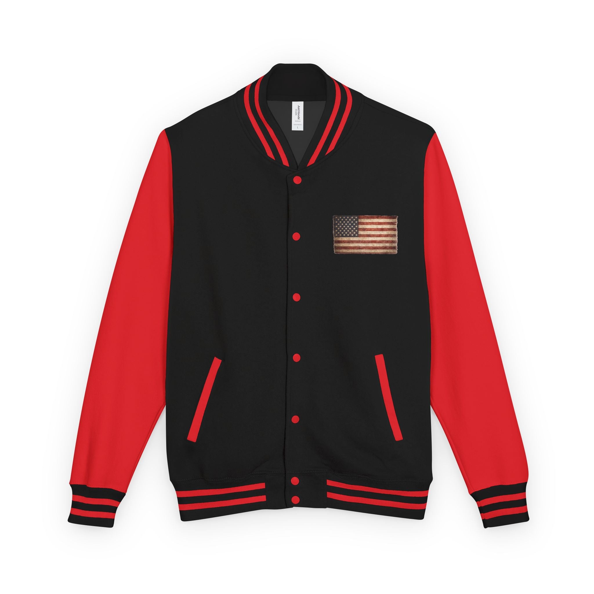 American Flag Letterman Jacket