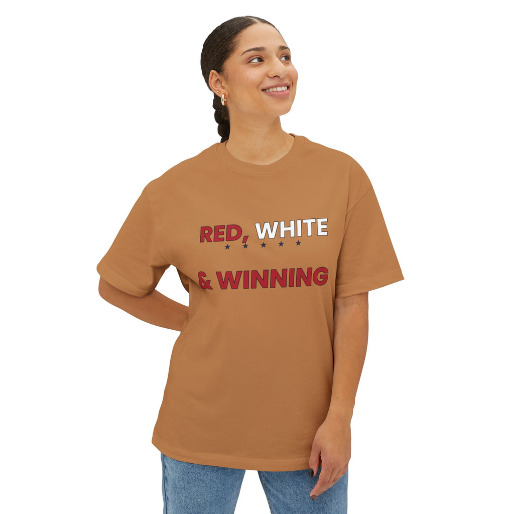 "Red, White & Winning" Tee — Patriotic Graphic T-Shirt
