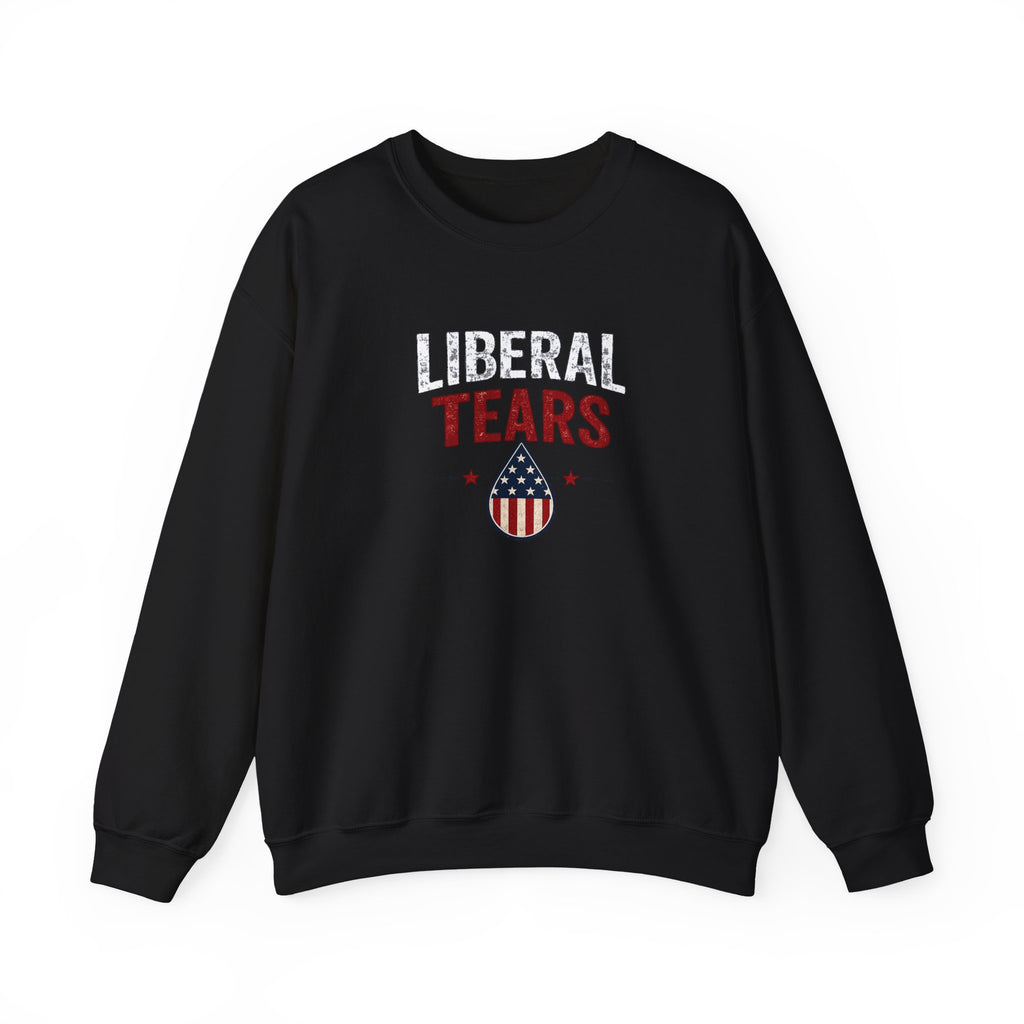 "Liberal Tears" Patriotic Crewneck Sweatshirt