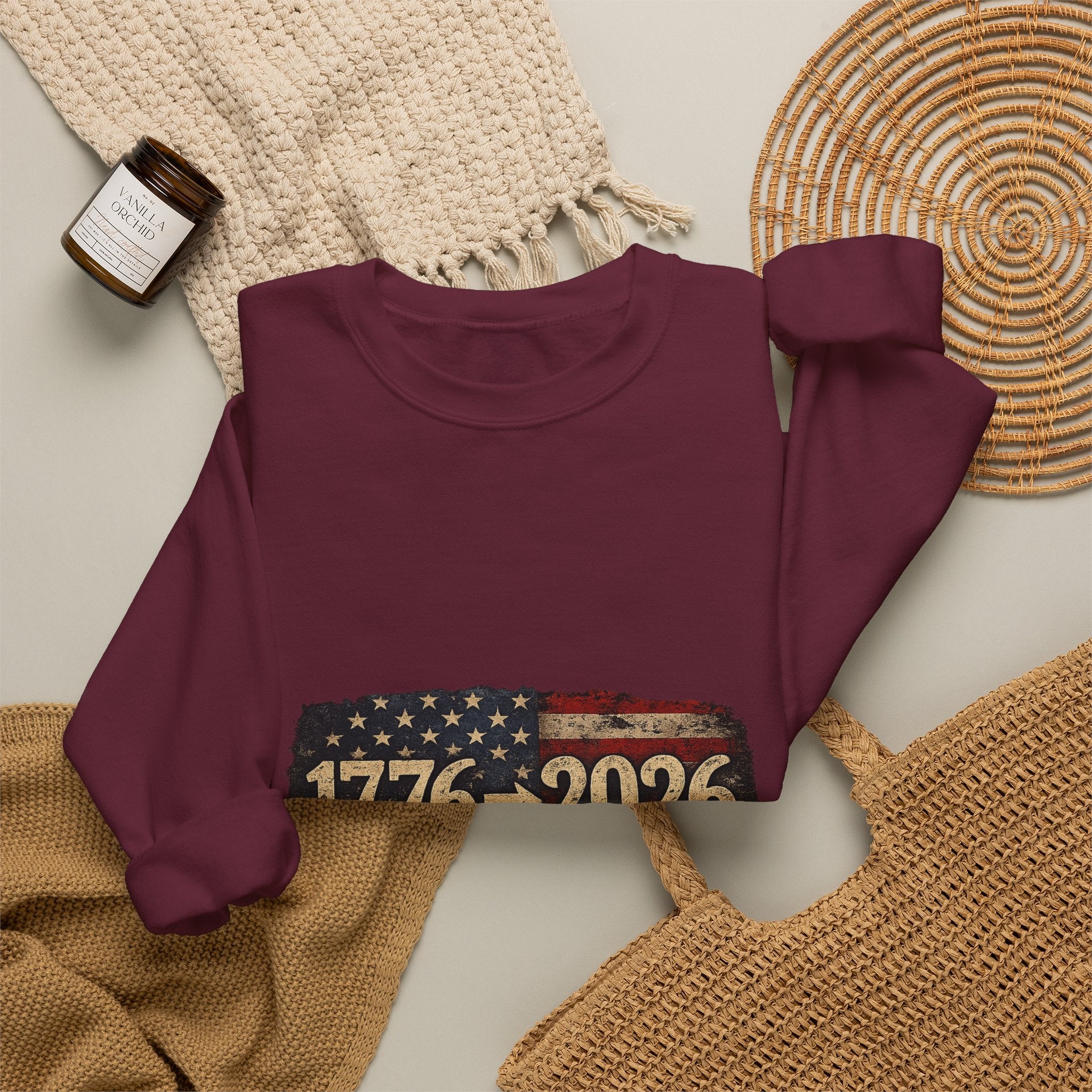 1776–2026 250 Years of Freedom Crewneck Sweatshirt