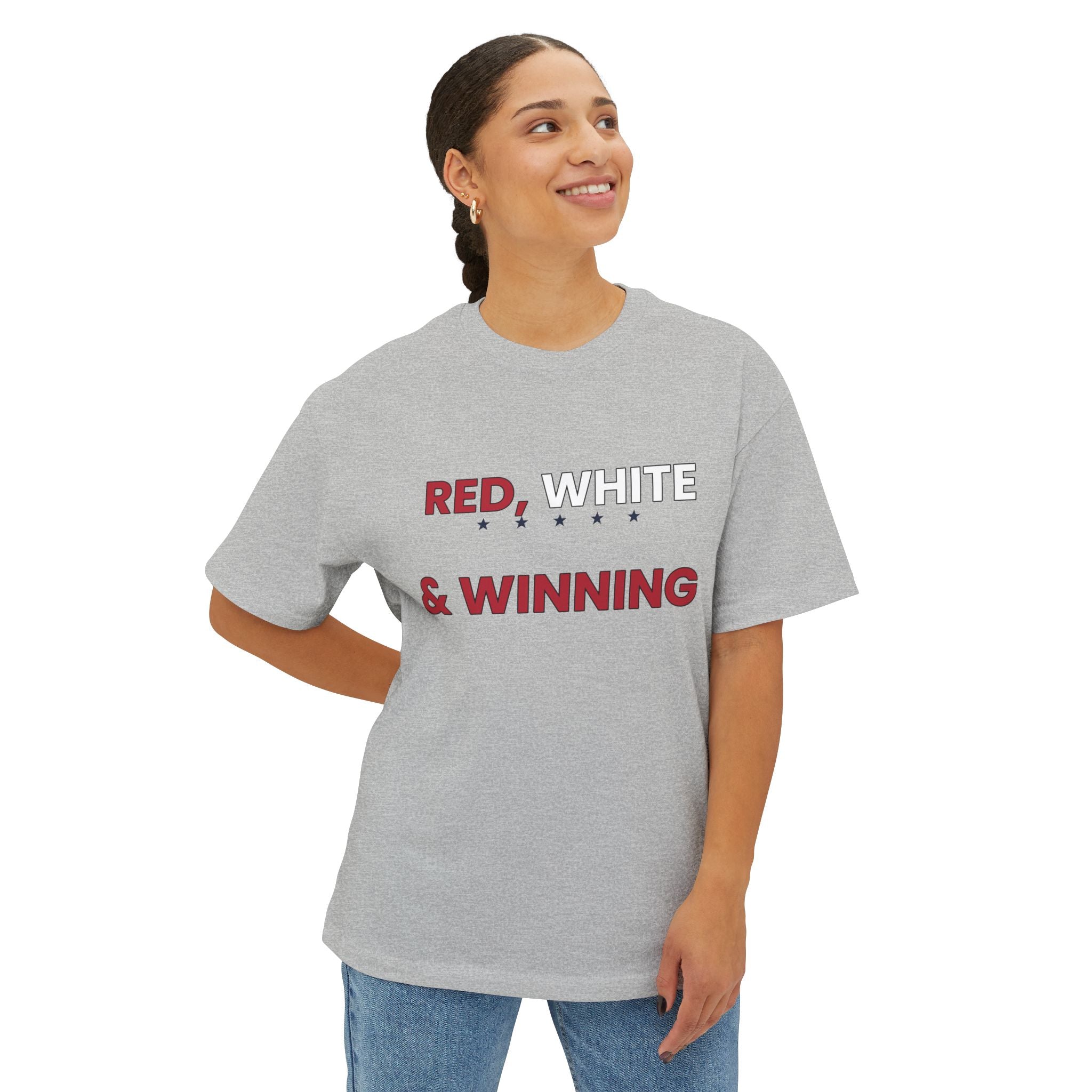 "Red, White & Winning" Tee — Patriotic Graphic T-Shirt