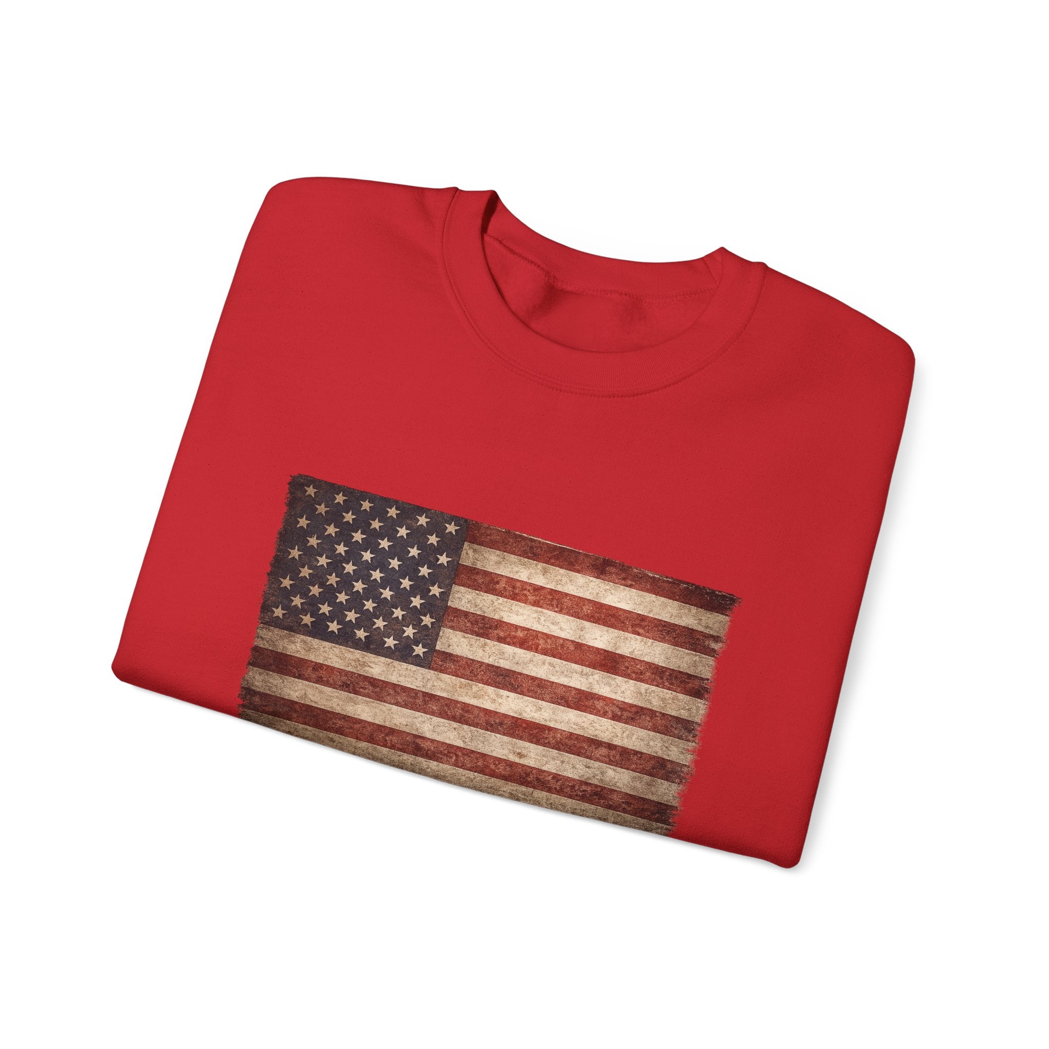 Vintage American Flag Sweatshirt