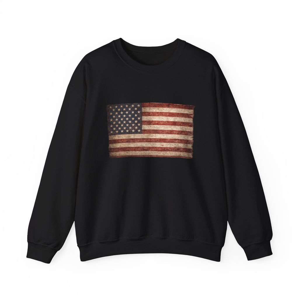 Vintage American Flag Sweatshirt