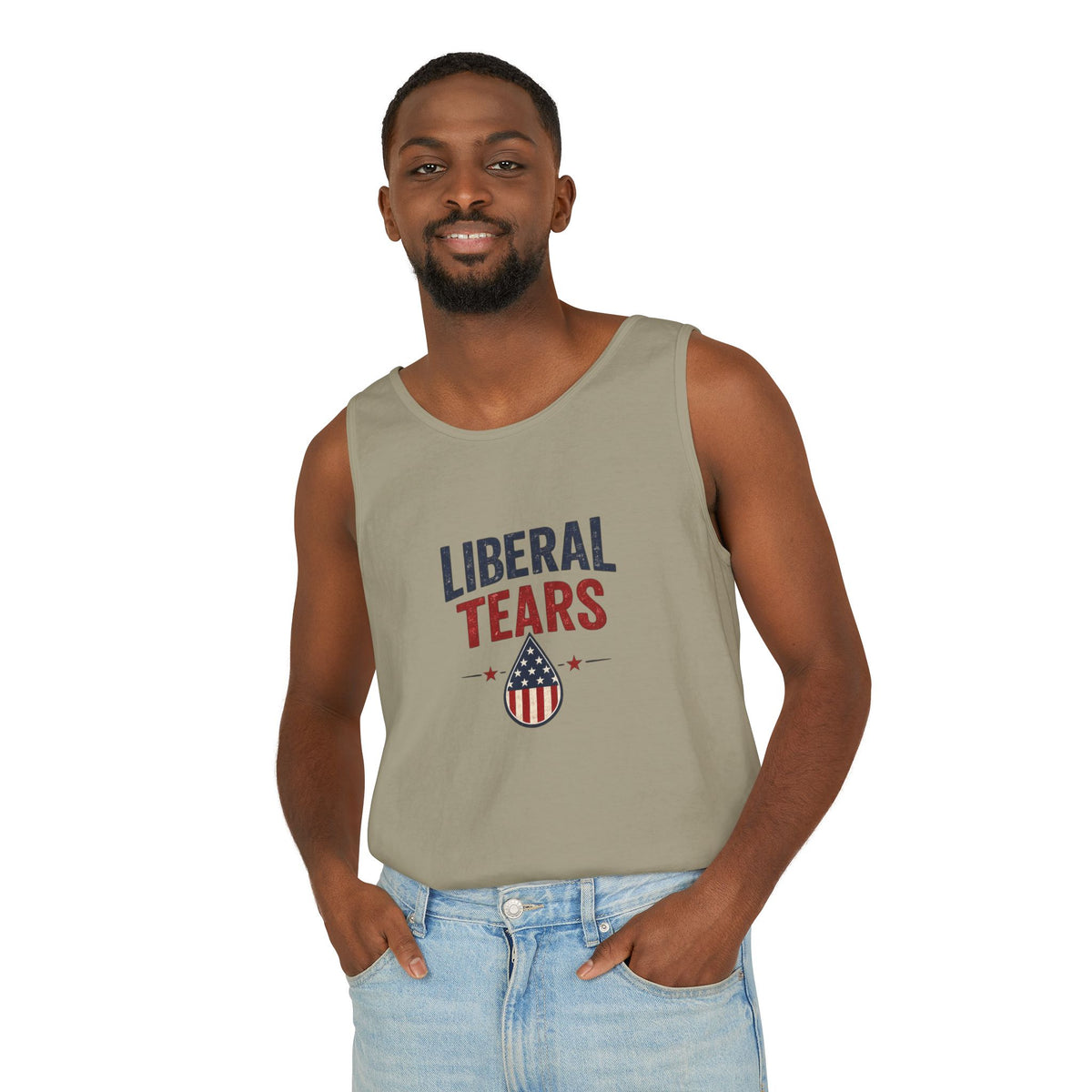 Patriotic “Liberal Tears” Tank Top