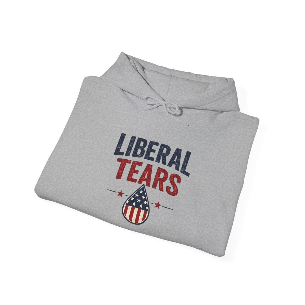 "Liberal Tears" Patriotic Graphic Hoodie