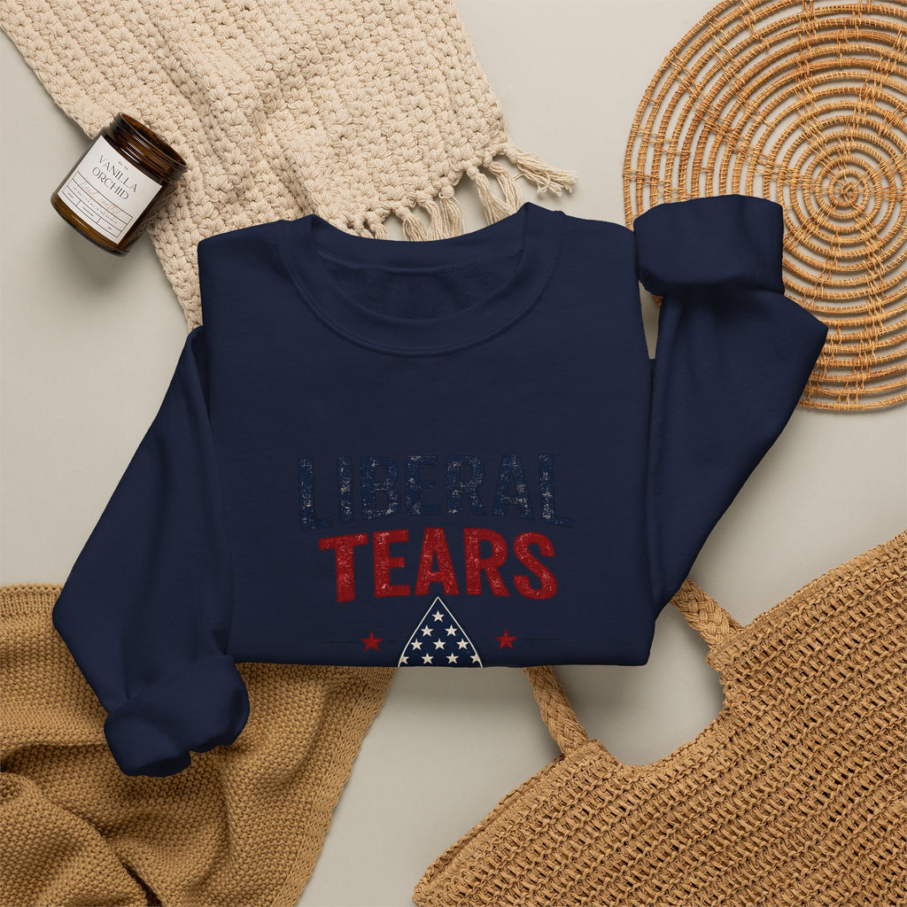 Sweatshirt - "Liberal Tears" Patriotic Crewneck