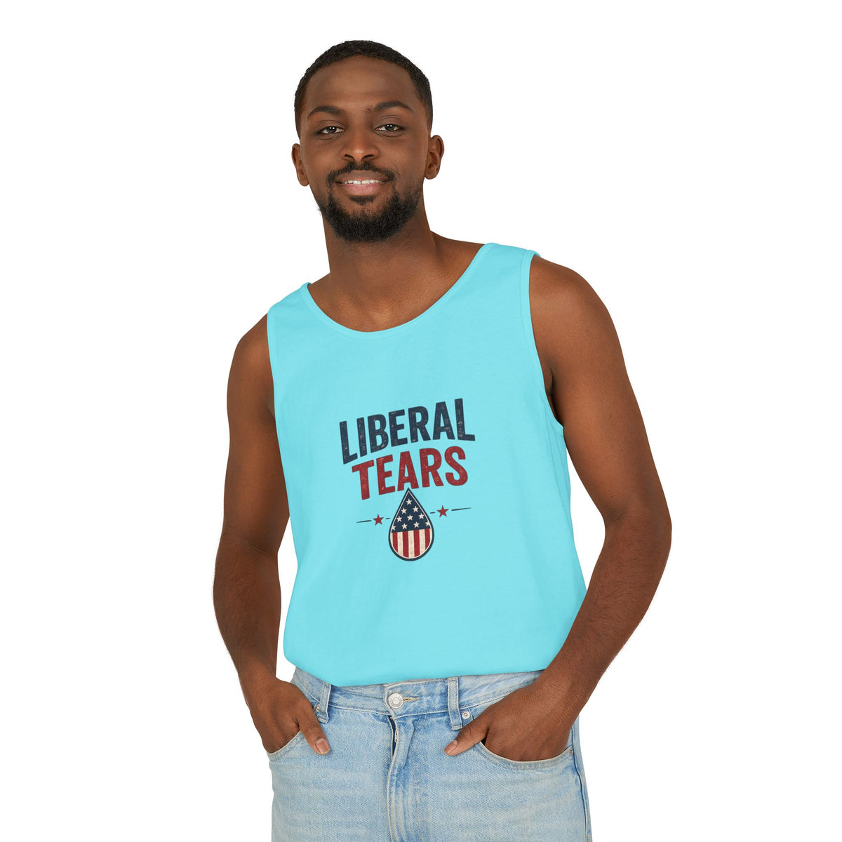 Patriotic “Liberal Tears” Tank Top