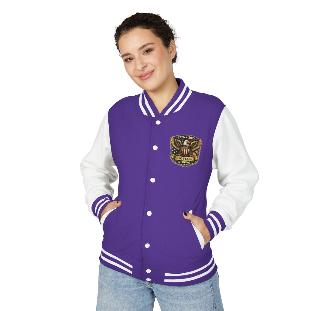 Letterman Jacket - Vintage Eagle Crest