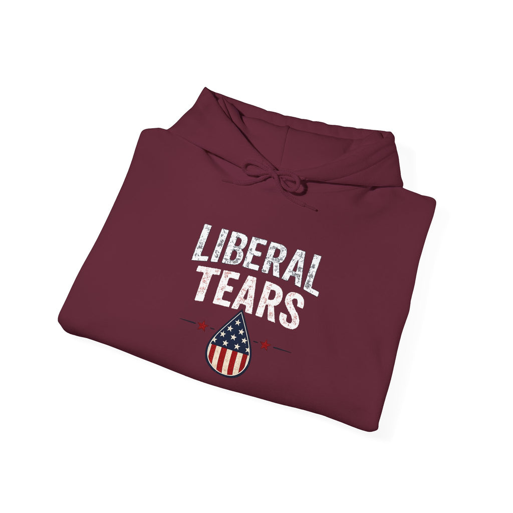 "Liberal Tears" Patriotic Graphic Hoodie