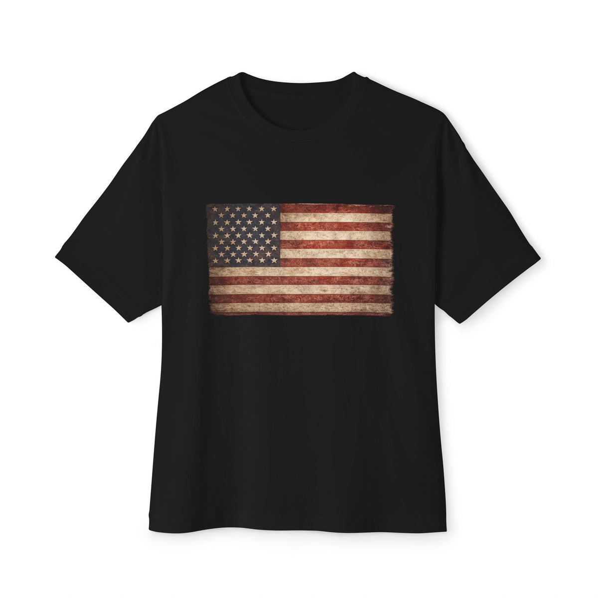 Vintage American Flag Tee - USA Patriotic T-Shirt