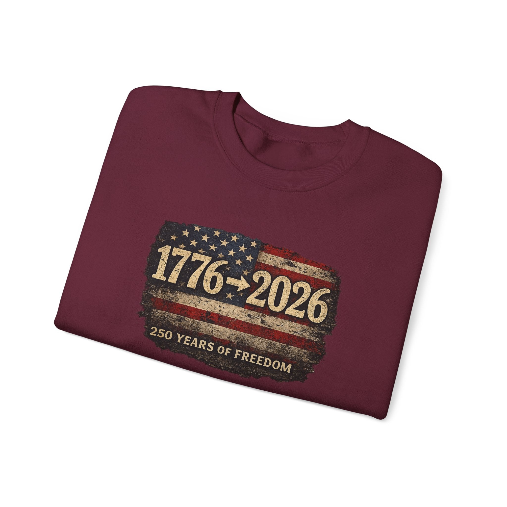1776–2026 - 250 Years of Freedom Crewneck Sweatshirt