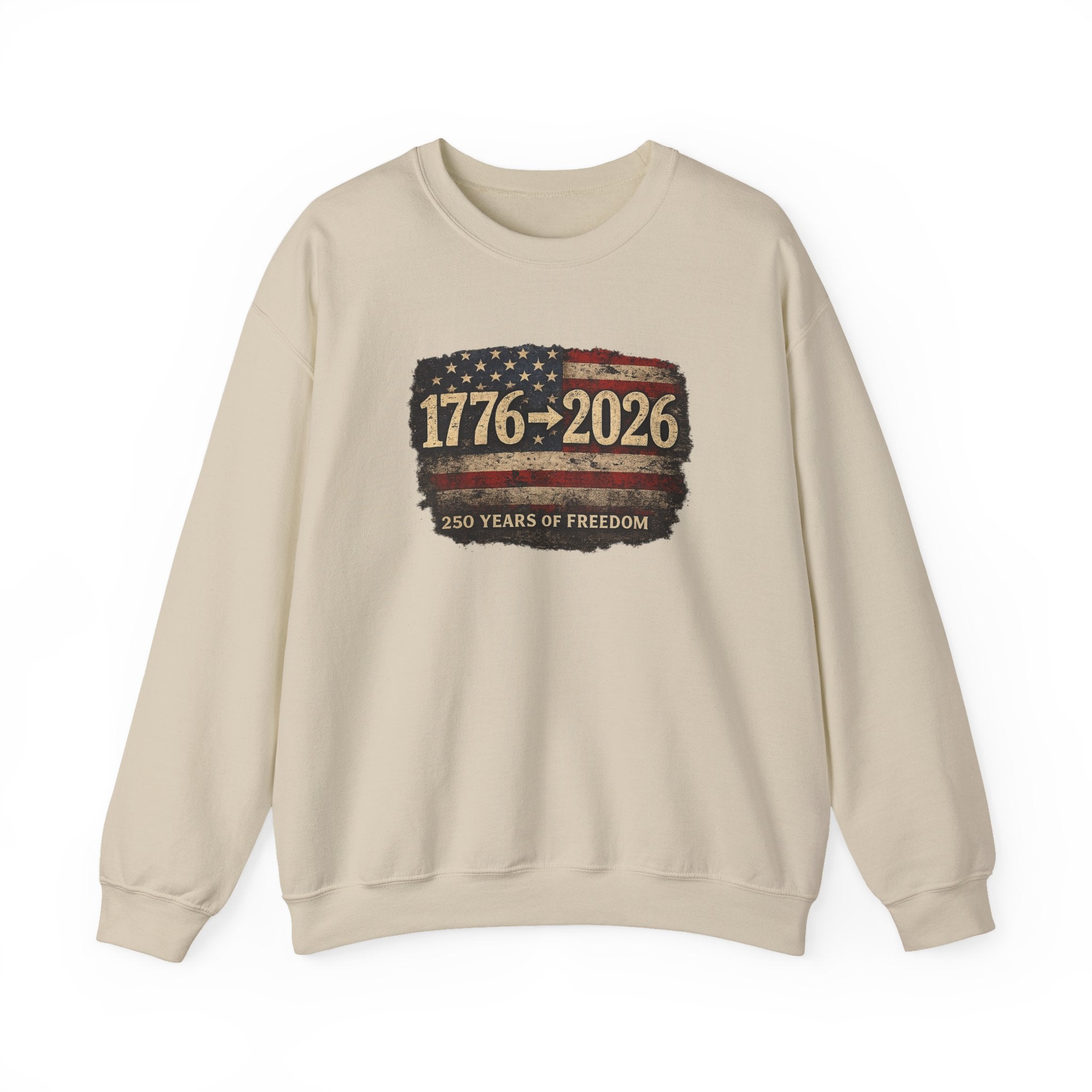1776–2026 - 250 Years of Freedom Crewneck Sweatshirt