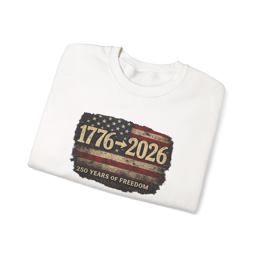 1776–2026 - 250 Years of Freedom Crewneck Sweatshirt