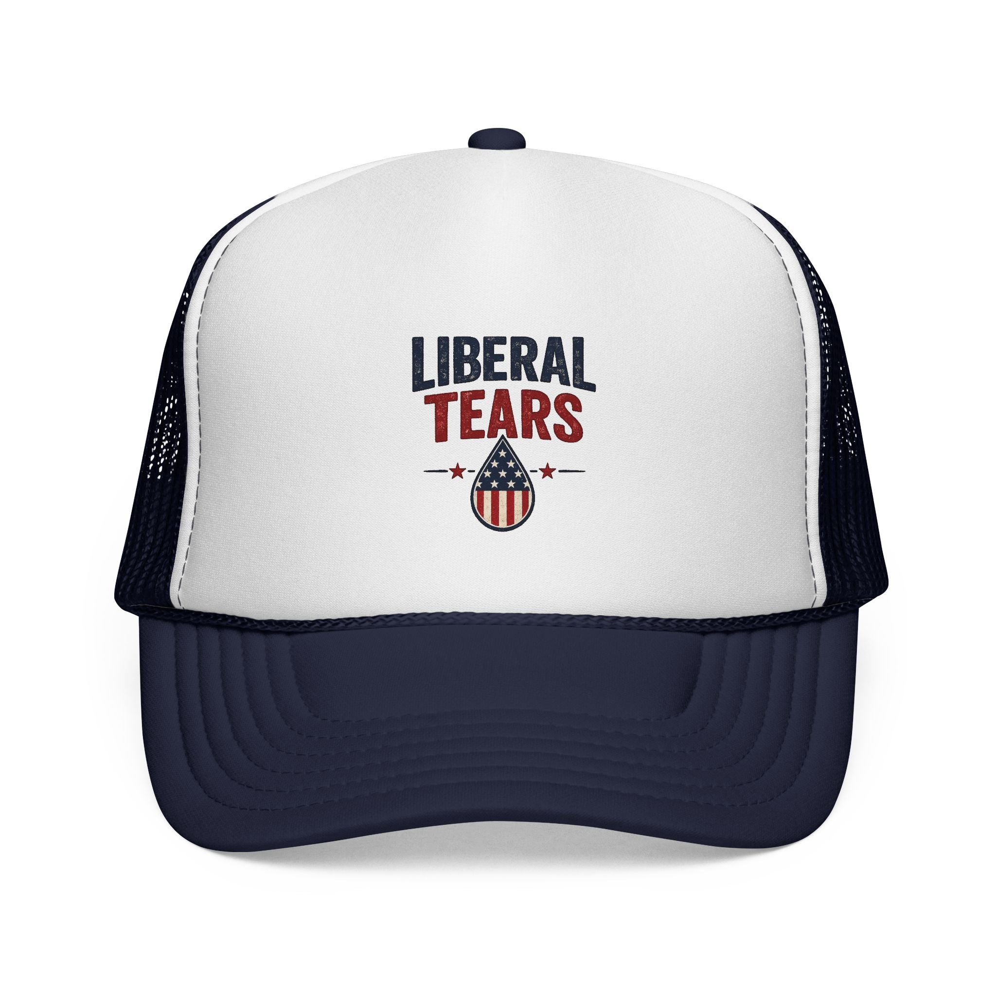 Liberal Tears Trucker Hat – Patriotic Political Mesh Cap