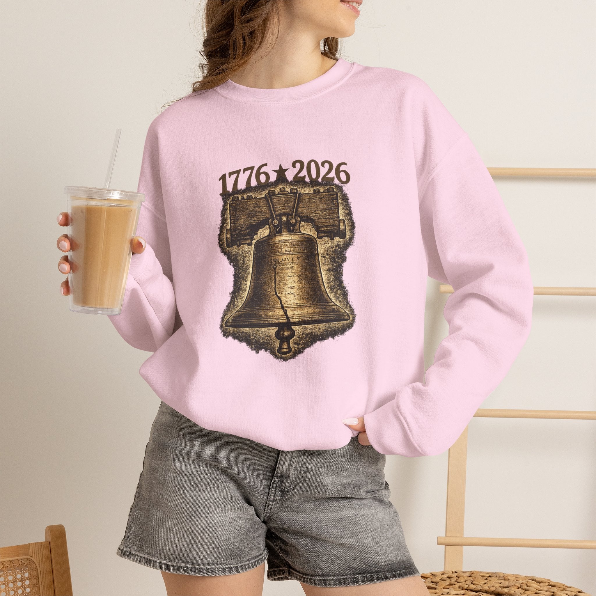Liberty Bell 1776–2026 Crewneck Sweatshirt