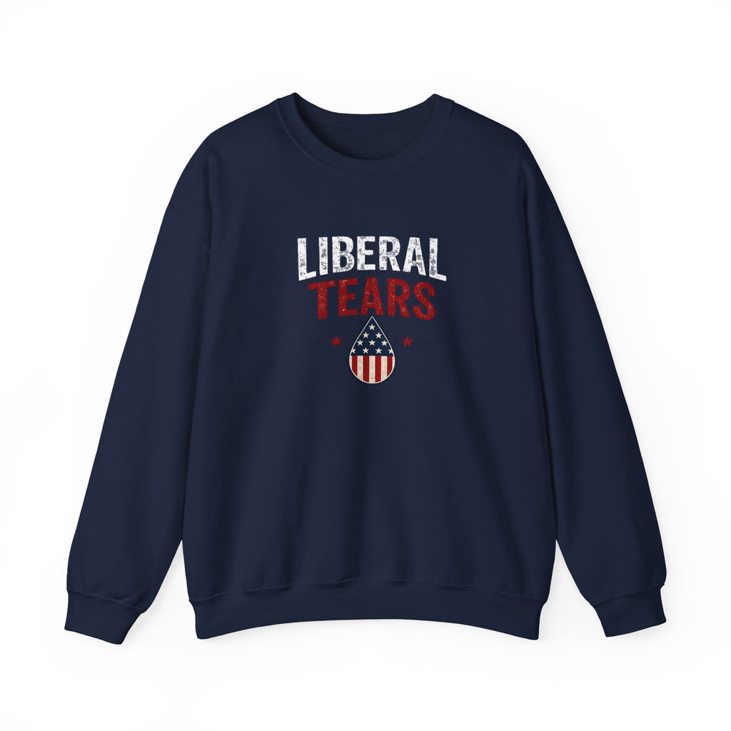 "Liberal Tears" Patriotic Crewneck Sweatshirt