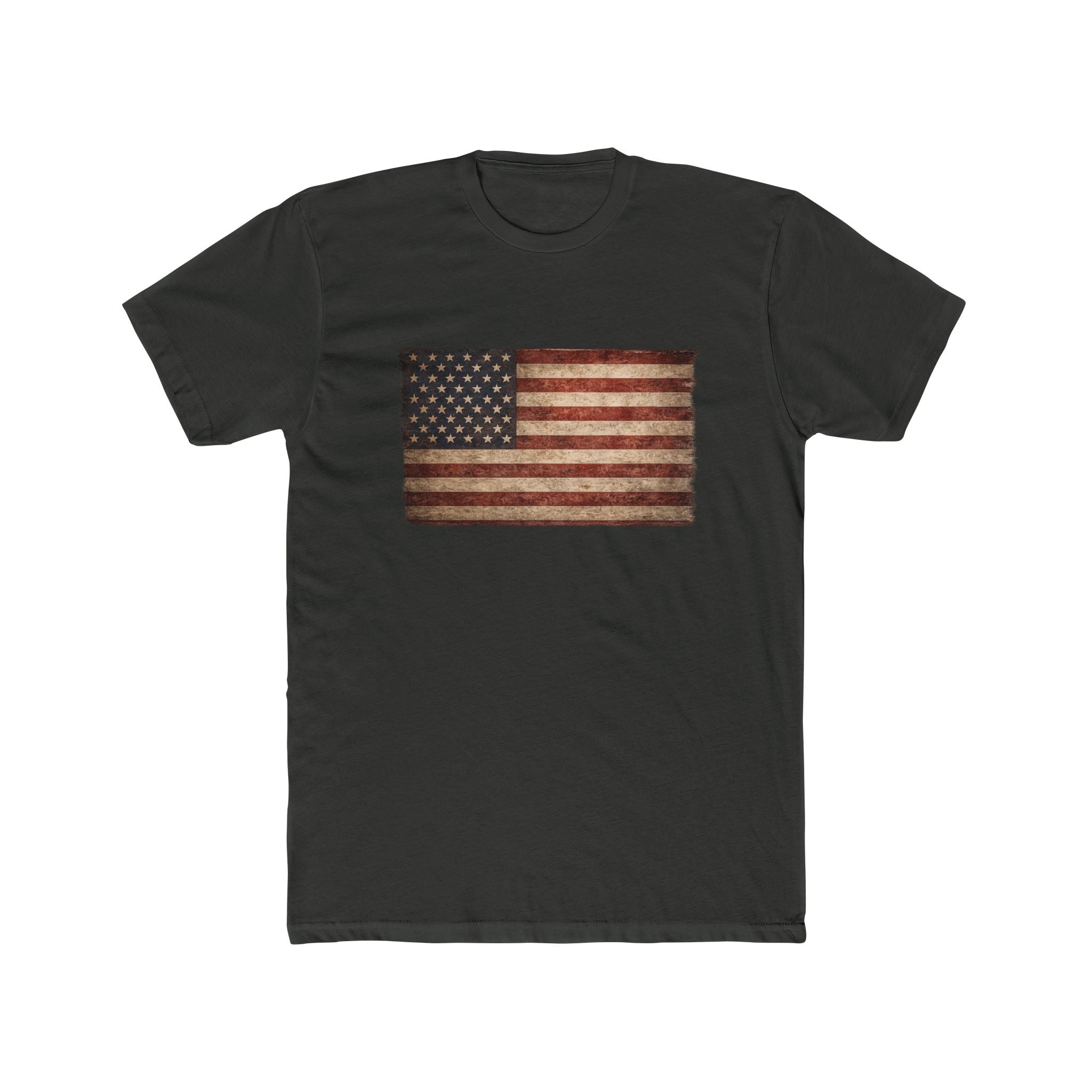 Vintage American Flag T‑Shirt — 1776 Stars Retro Patriotic Tee