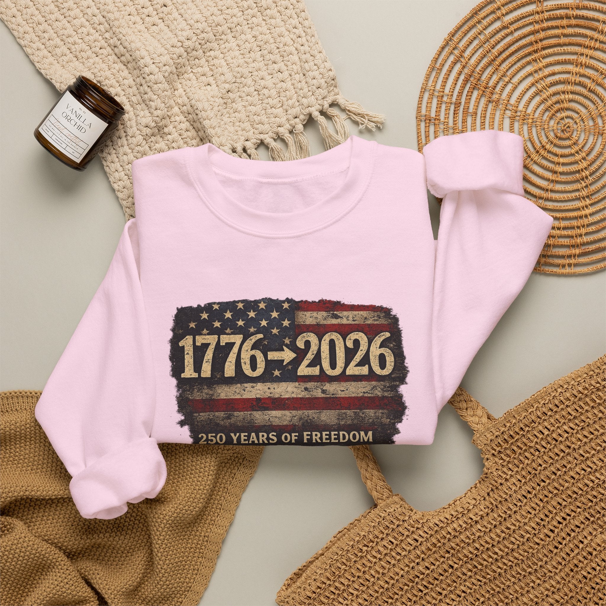 1776–2026 - 250 Years of Freedom Crewneck Sweatshirt