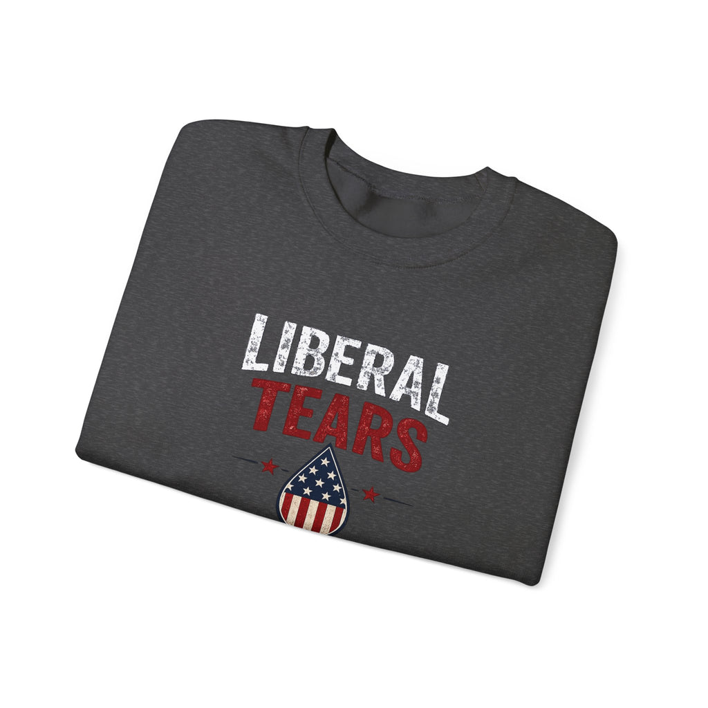 "Liberal Tears" Patriotic Crewneck Sweatshirt