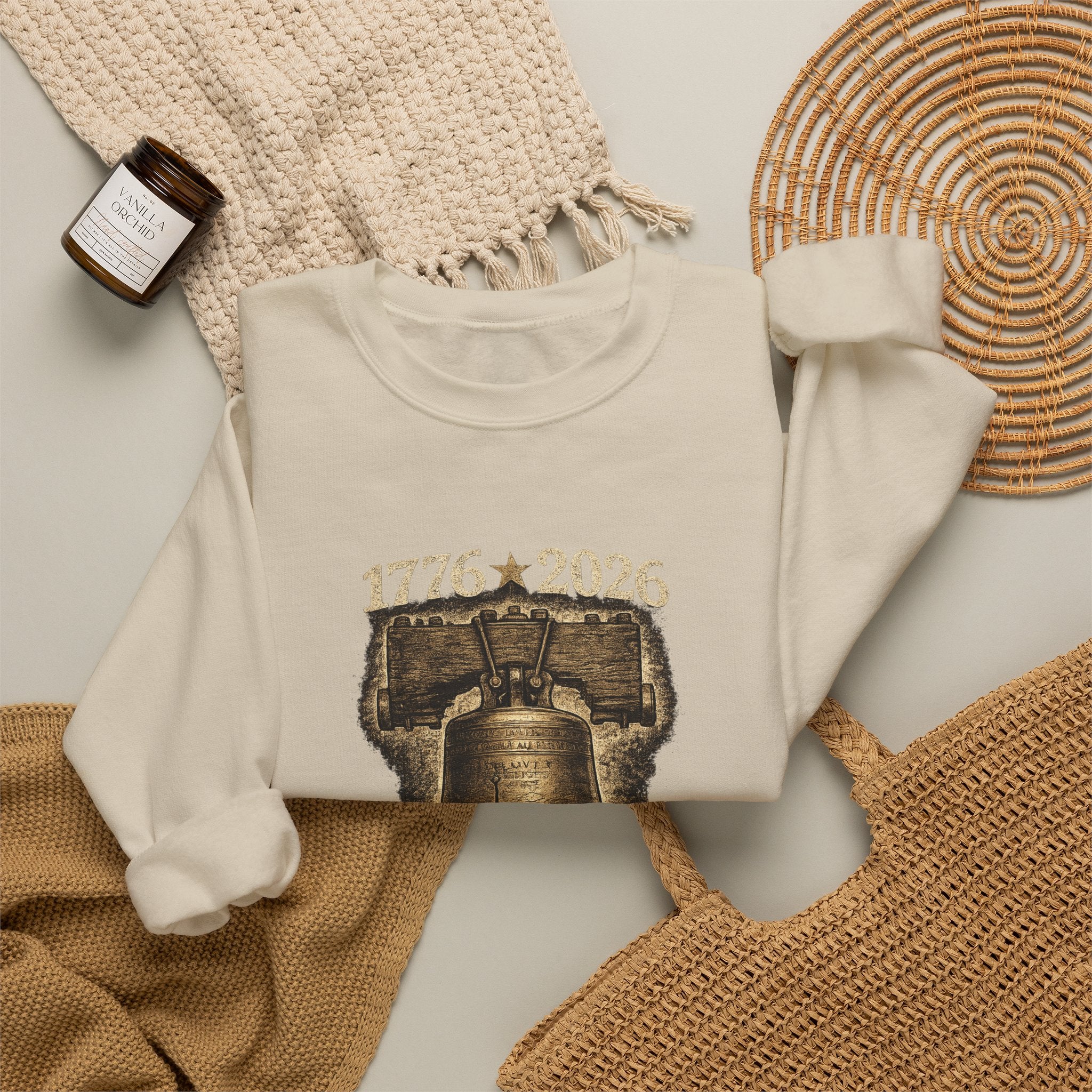 Liberty Bell 1776–2026 Crewneck Sweatshirt