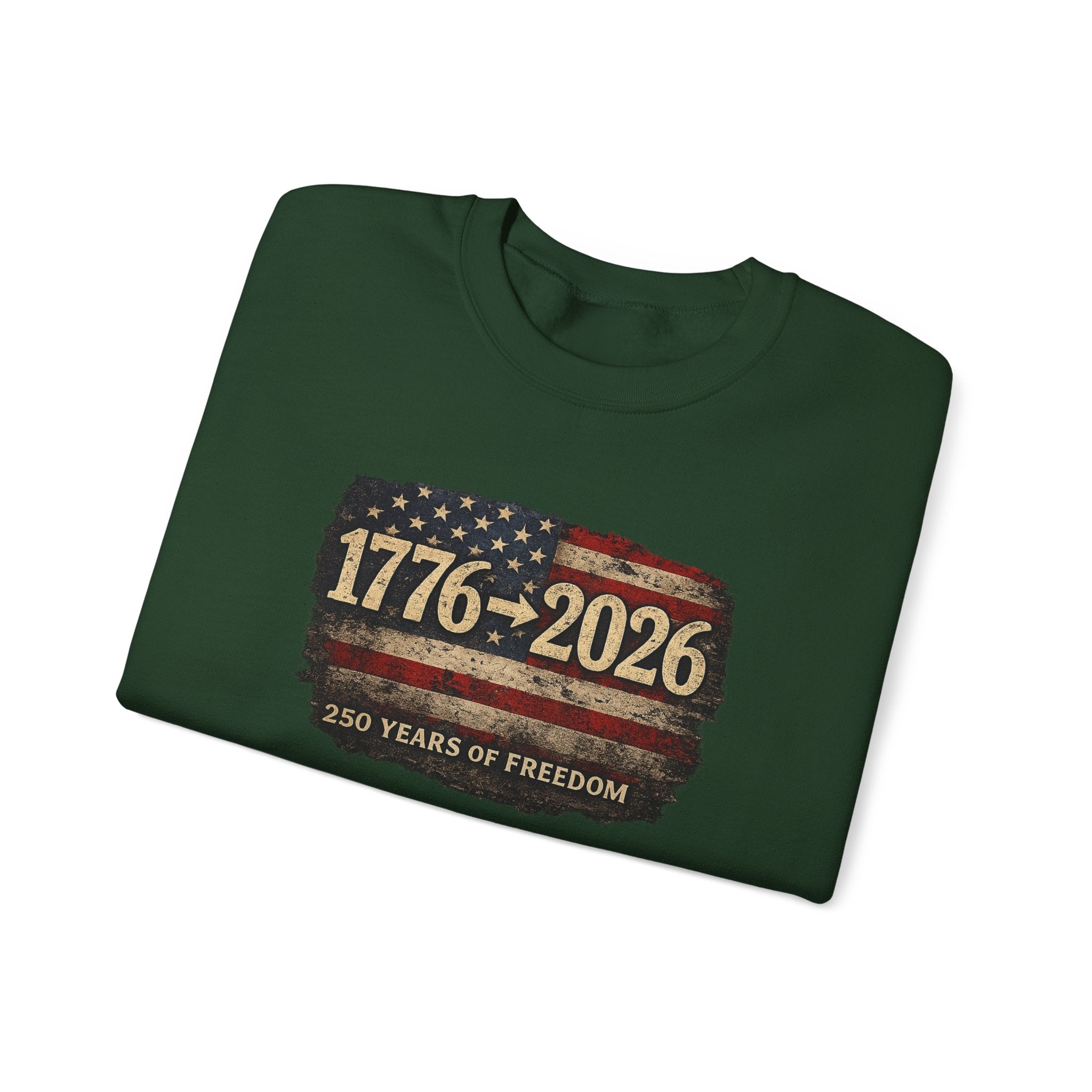 1776–2026 - 250 Years of Freedom Crewneck Sweatshirt