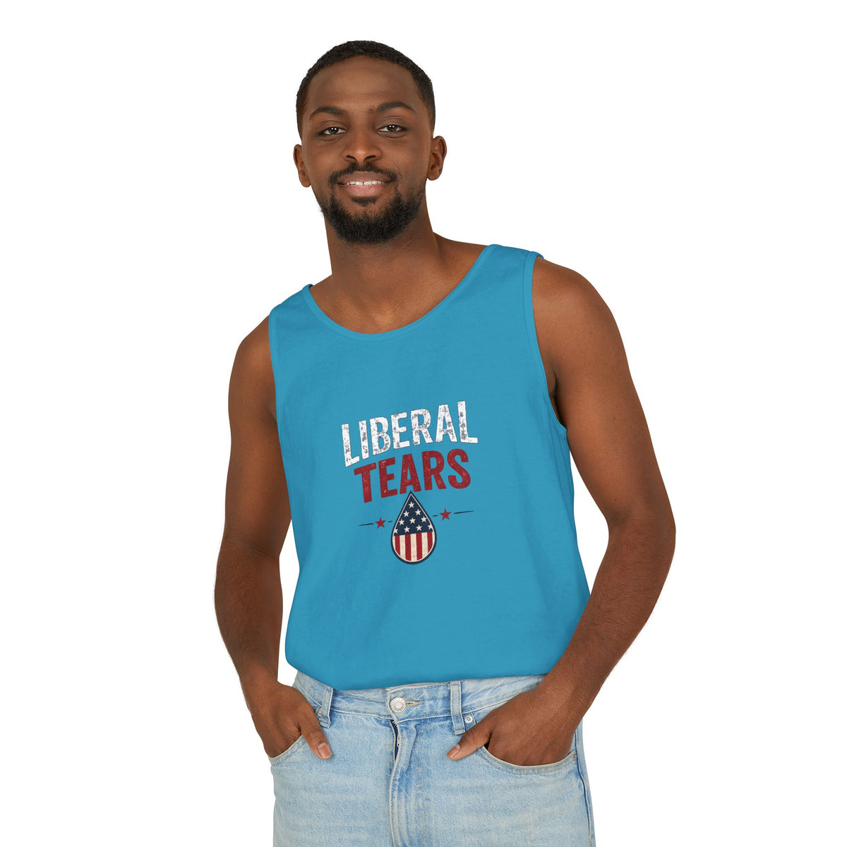 Patriotic “Liberal Tears” Tank Top