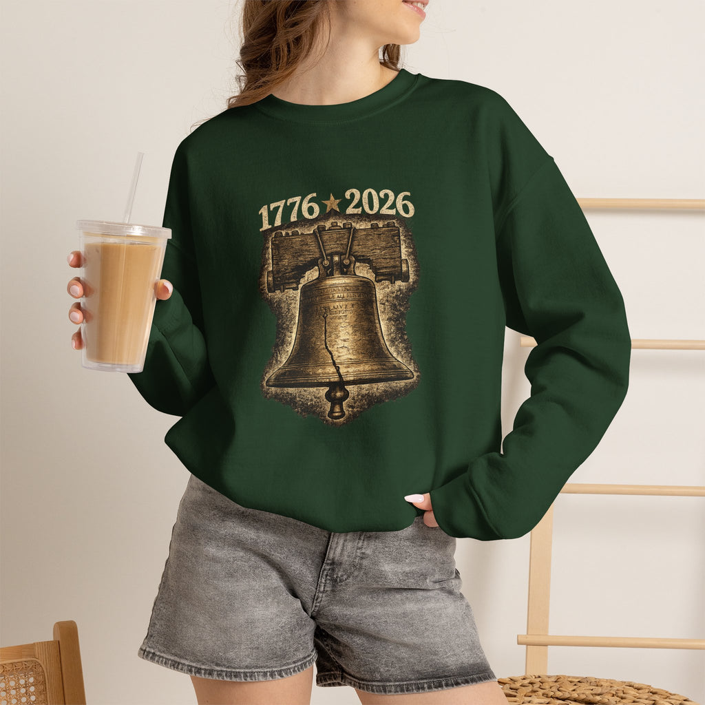 Liberty Bell 1776–2026 Crewneck Sweatshirt