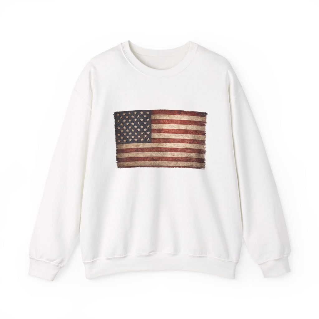 Vintage American Flag Sweatshirt