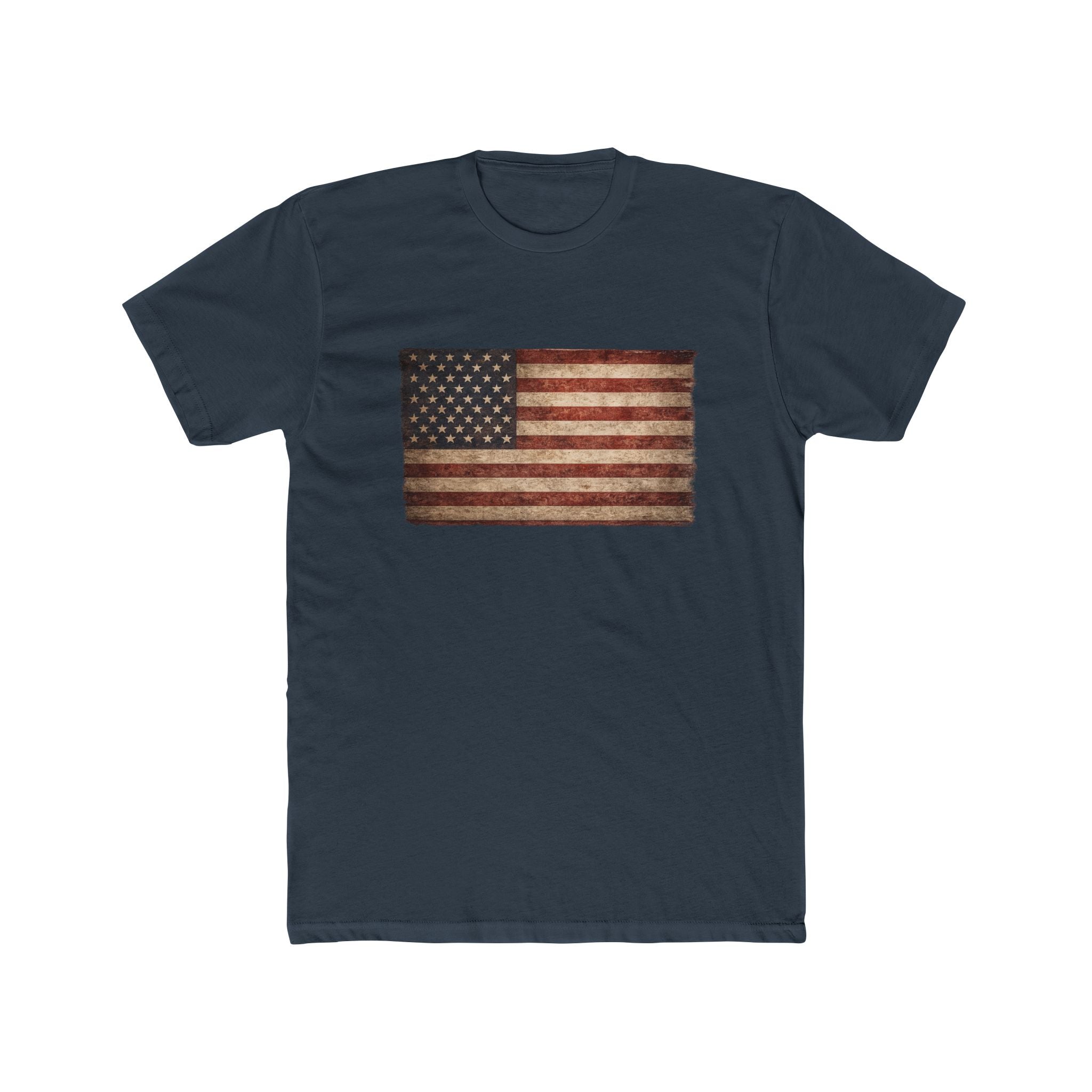 Vintage American Flag T‑Shirt — 1776 Stars Retro Patriotic Tee
