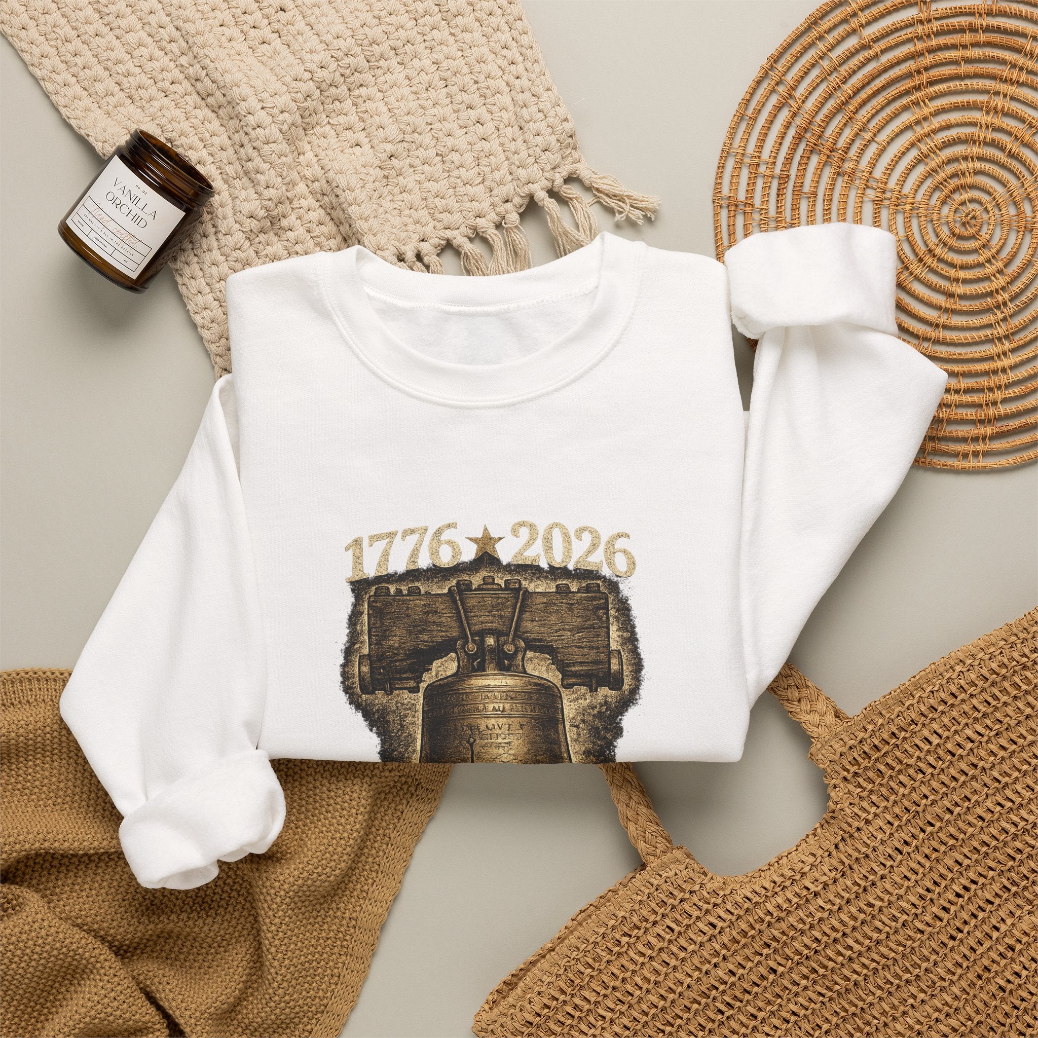 Liberty Bell 1776–2026 Crewneck Sweatshirt