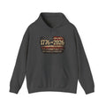 1776–2026 - 250 Years of Freedom Hoodie — Patriotic American Flag Anniversary Sweatshirt