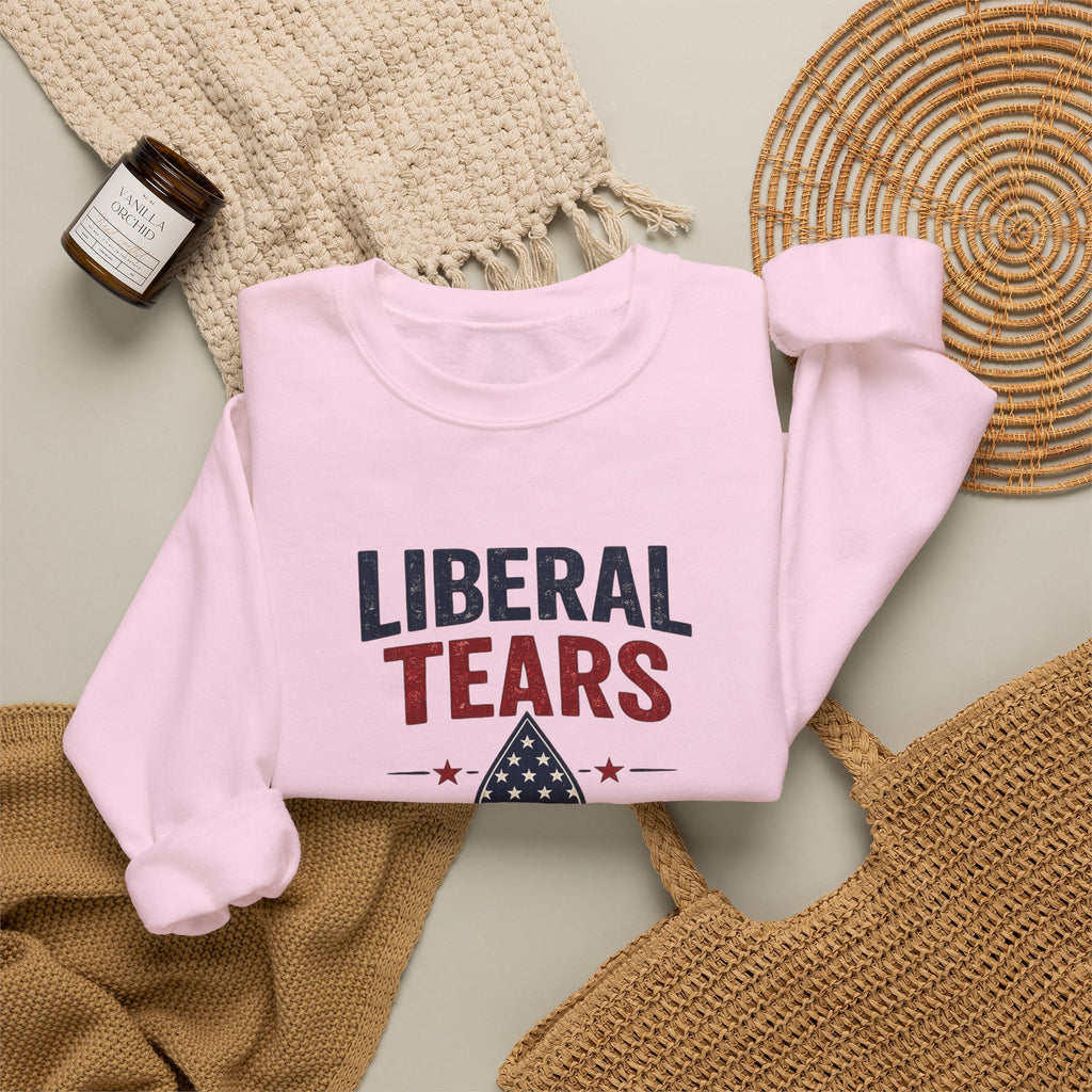 "Liberal Tears" Patriotic Crewneck Sweatshirt