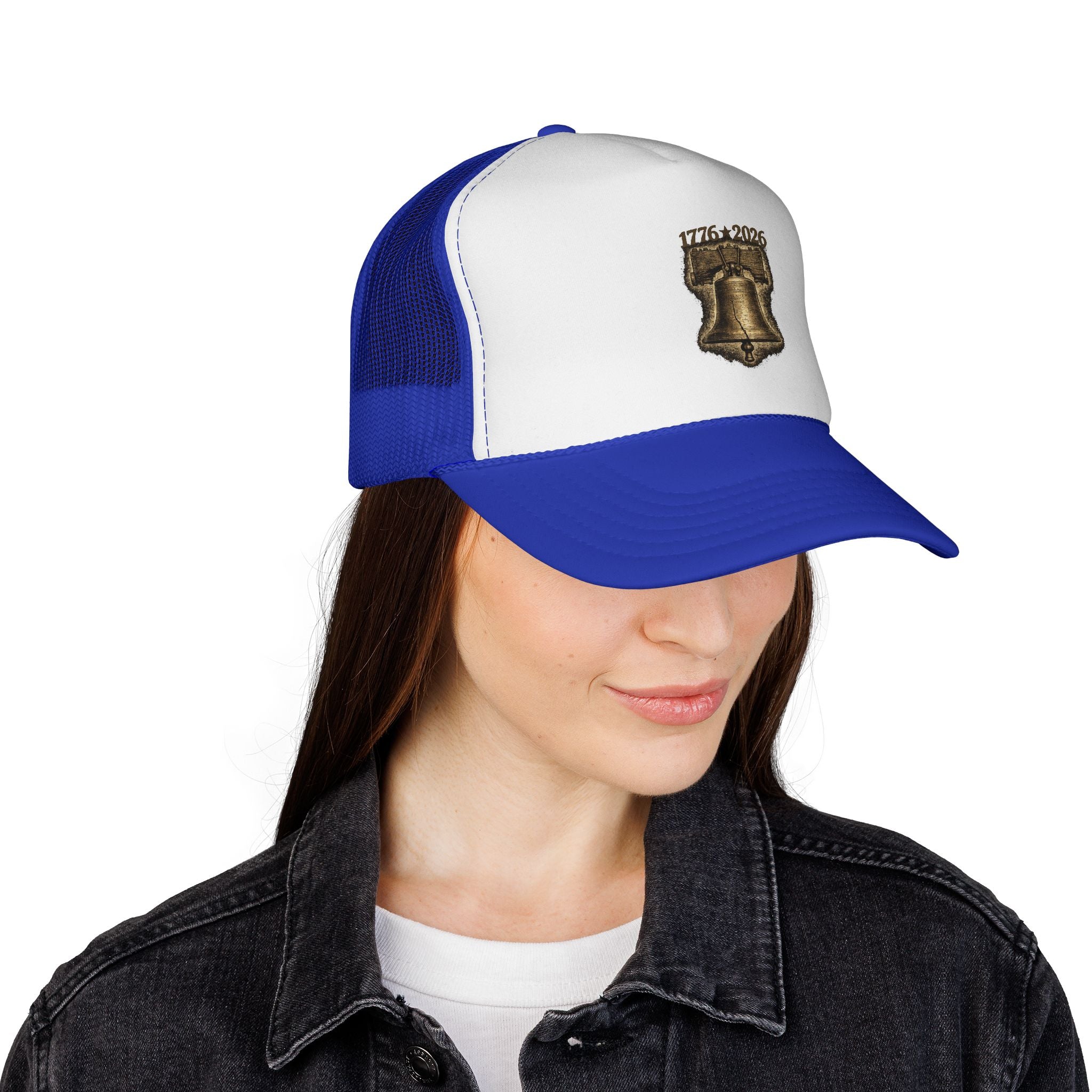 Liberty Bell Trucker Hat — Patriotic Cap