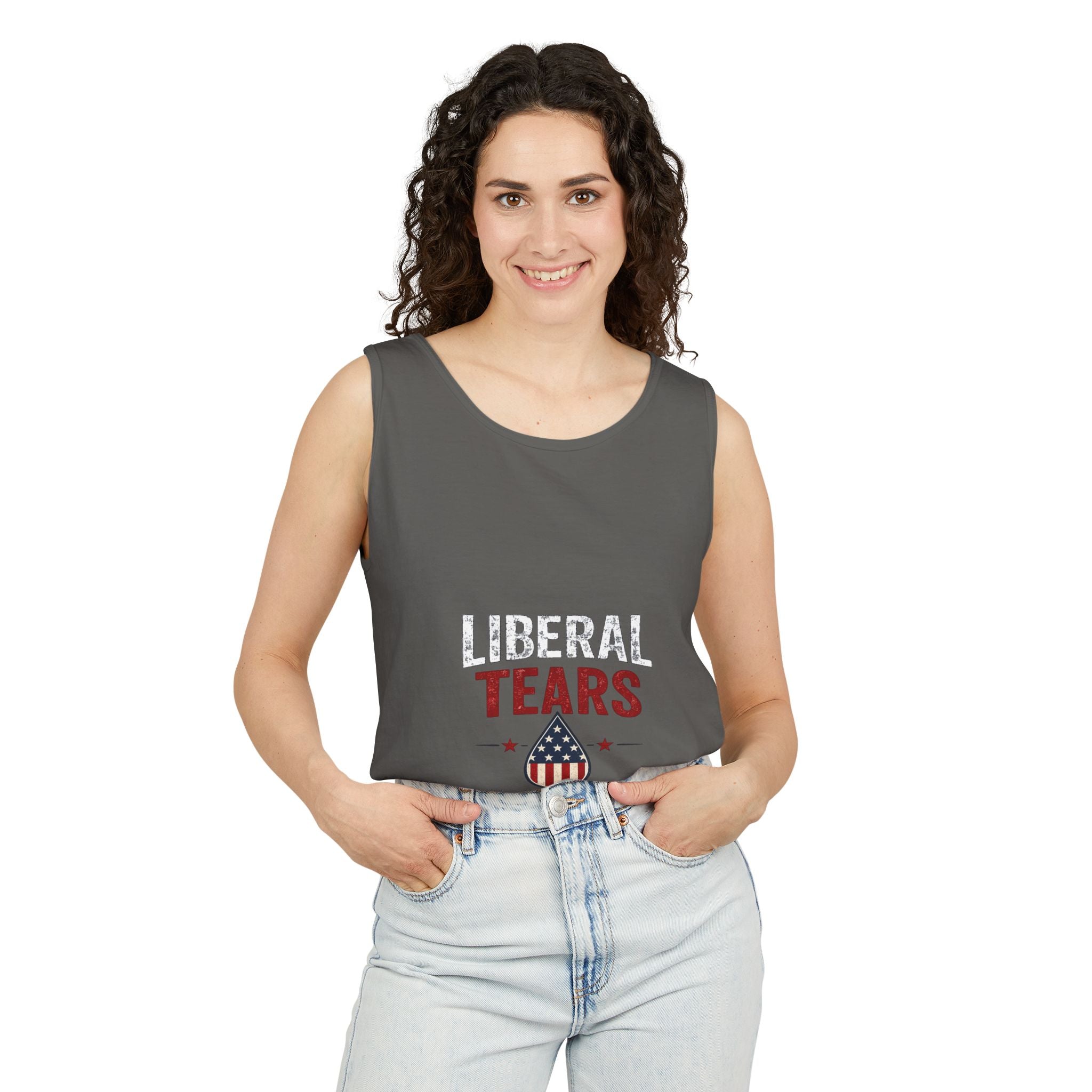 Patriotic “Liberal Tears” Tank Top